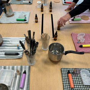 Candle making at Spacecraft